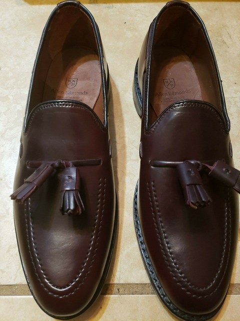 Allen Edmonds Grayson Burgundy Shell 
