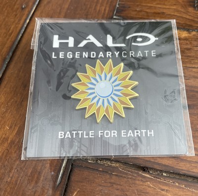 Halo Legendary Loot Crate Battle For Earth Pin.