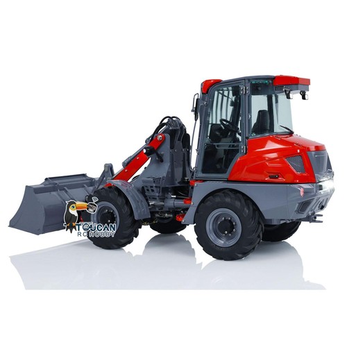 LESU Metal 1/14 Hydraulic RC Loader RTR Remote Control Car Truck Model AOUE MCL8 - Picture 7 of 12