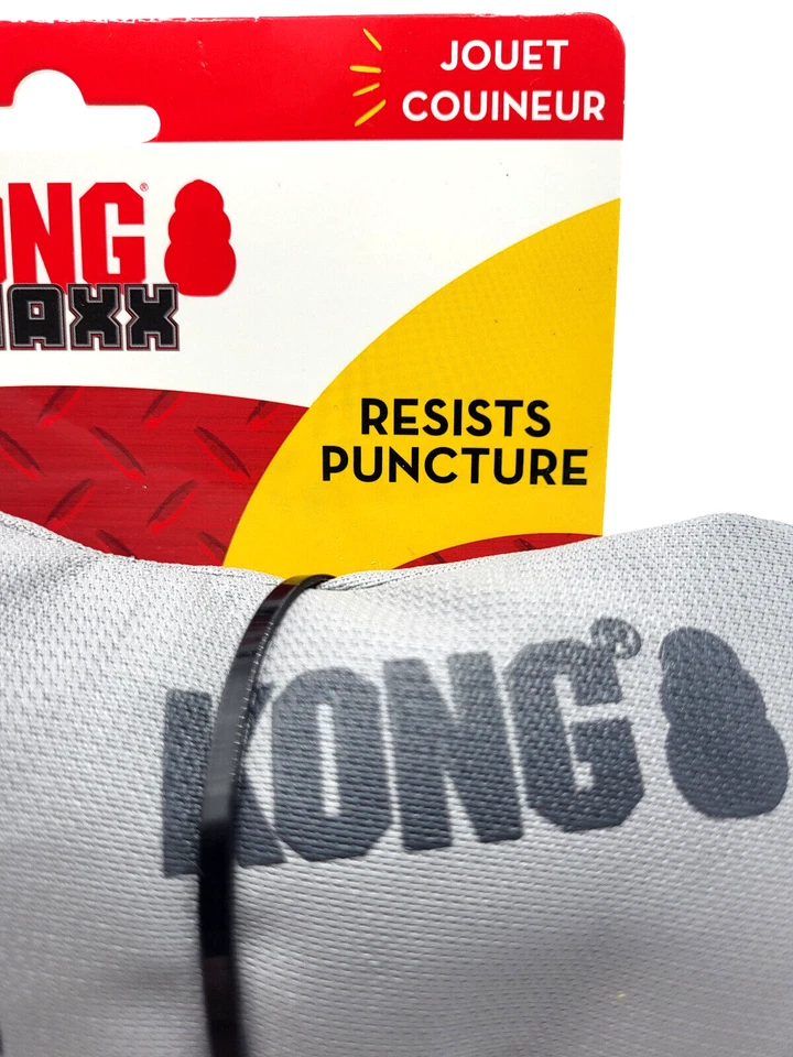 KONG Maxx Rhino Grande Duradero Chirriante Resistente a Pinchazos Buscar Juego Perro Juguete 12x9 Foto 3 de 4