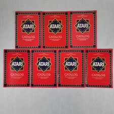 Lot 7 of Atari Video Computer System Catalogs 4x 49's 3x 45's