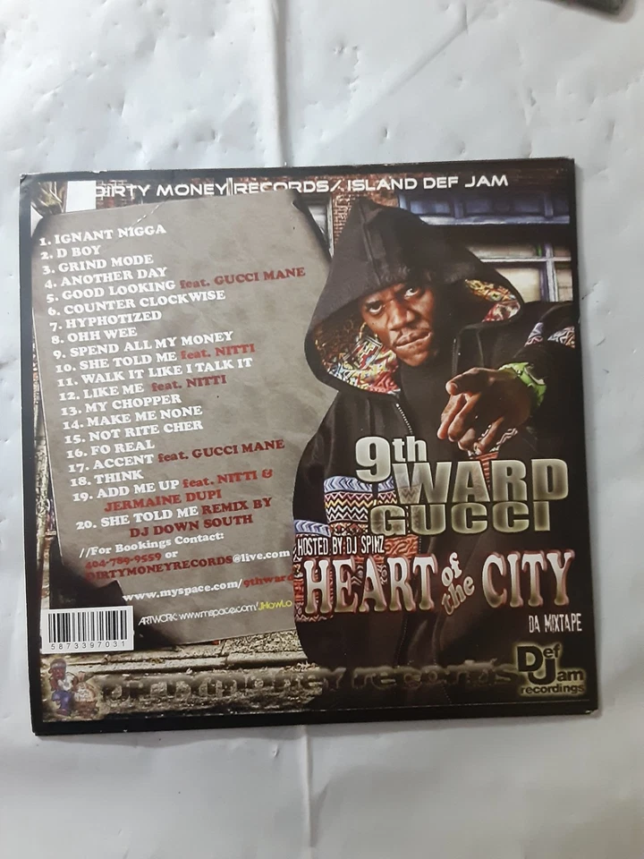 lot of 4: 9th ward gucci mane Heart of the city DA mixtape, Jermaine dupree - Image 3 of 4