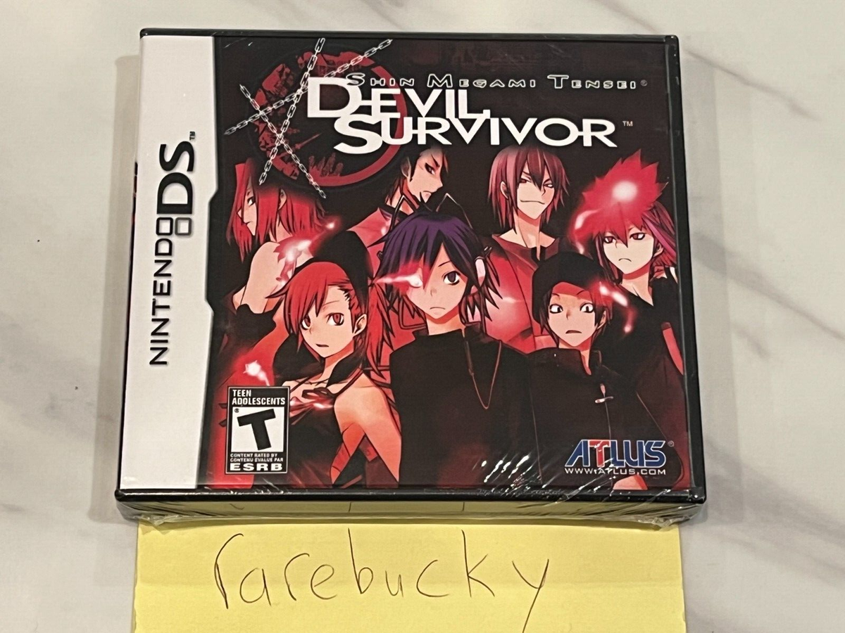 Shin Megami Tensei: Devil Survivor (Nintendo DS) NEW SEALED MINT