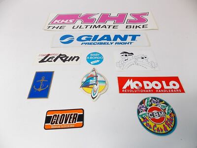1990'S Gemischte Aufkleber Sticker Marke Windsurf Vintage MTB Biking Italien #51