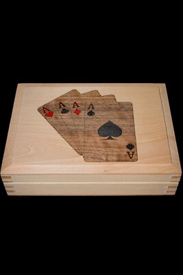 Doppel Spielkarten Box, 2 Sets Pokerkarten