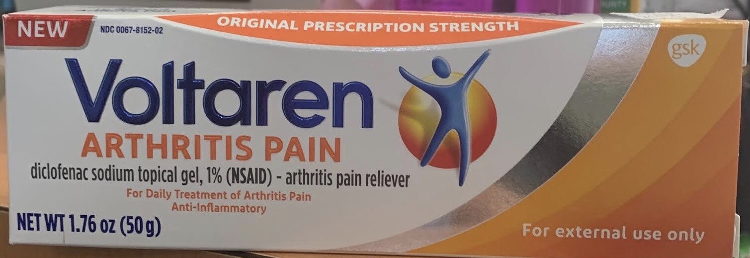 Arthritis Pain Topical Gel 50g (1.7oz) EXP 12/22 300671201776 eBay