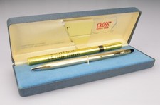 Cross Penna Sfera Gold-Millerighe + Ball Pen Refill Made in Ireland 1990s