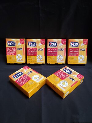 Alberto VO5 Hot Oil Therapy Intense Moisturizing Hair Treatment 2 ct (Pack of 6)