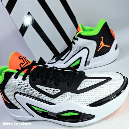 Air Jordan US 12 Men's White Black Orange Nike Basketball Tatum 1 DZ3324 108 New