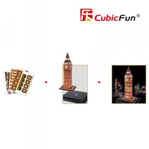 CubicFun 3D Puzzle - BIG BEN LONDON - L501H - Picture 3 of 3