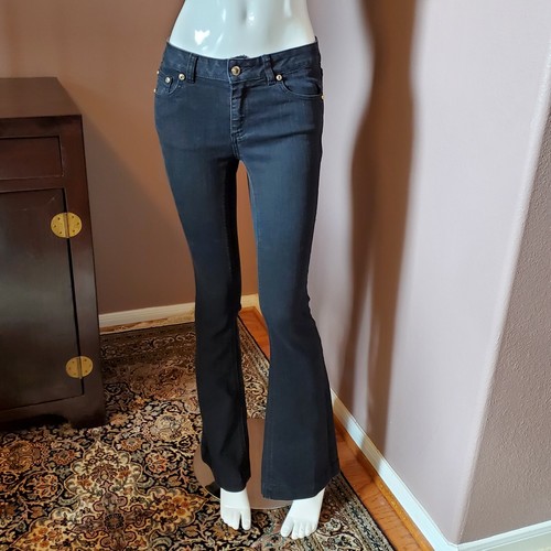 CACHÉ black flare jeans size 0 | eBay