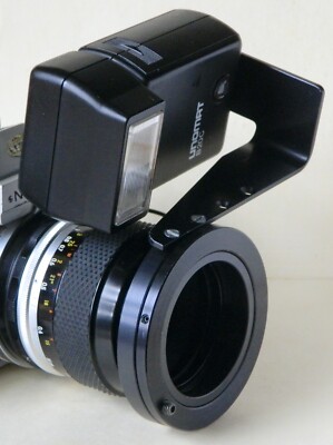 Rotating Macro Flash Bracket by Adolph Gasser + Unomat B20C Flash