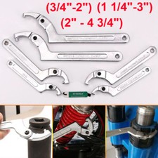 UK stock Adjustable Hook Wrench C Spanner Tool Motorcycle Suspension