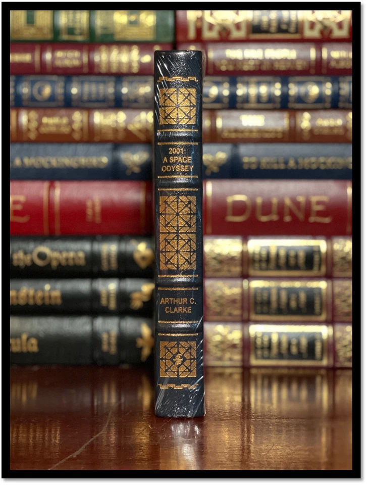 2001 A Space Odyssey Arthur C. Clarke Sealed Easton Press Leather Bound Hardback - Imagem 2 de 4