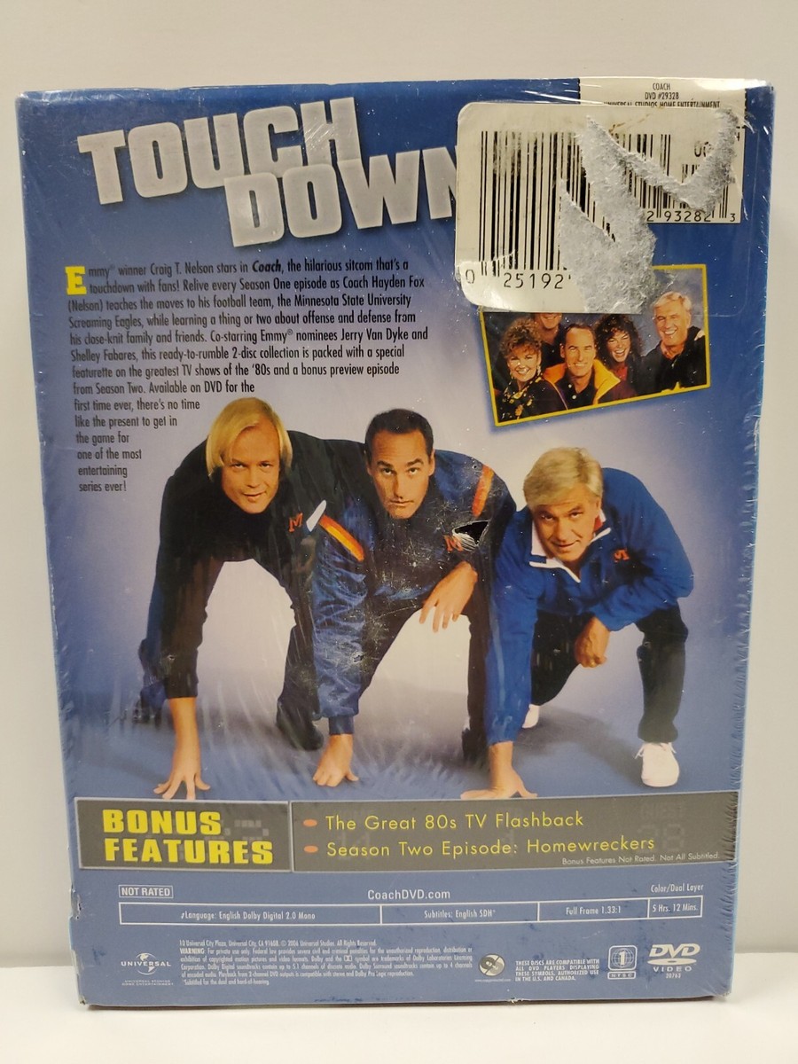 Coach DVD - The First Season, 2006, 2-Disc Set, Limited