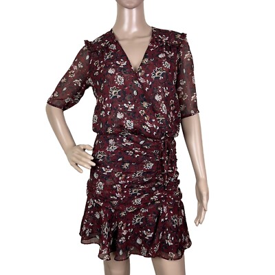 veronica beard silk mini dress Veronica Beard Rivendell Silk-Blend Mini Dress | Ecru Multi