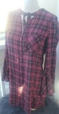 NWT Jack By BB Dakota Fitted Plaid Dress Size Small RARE