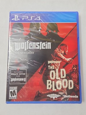 Wolfenstein: The Two Pack - Sony PlayStation 4 Sealed 