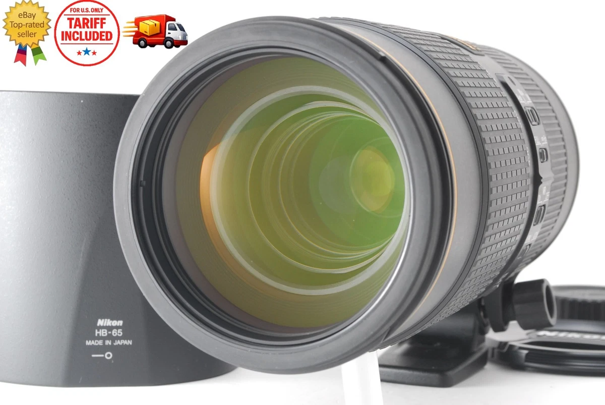 Nikon 80-400mm f/4.5-5.6 Camera Lenses for sale | eBay