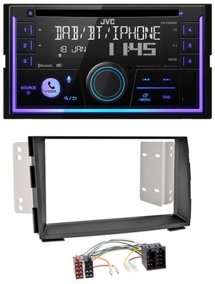 JVC MP3 USB 2DIN DAB Bluetooth CD Autoradio für Kia Venga (YN, ab 2009)