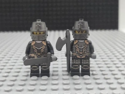 Lego Dragon Knight Minifigure Scale Mail Chains cas468 Castle 7952 CMF Lot Rare - Image 1 of 3