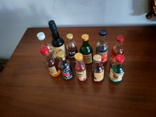 Lotto Di 11 Bottiglie Mignonette Liquori Vari
