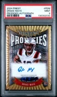2024 Topps Finest Drake Maye PRODIGIES Rookie RC Auto #P-DM PSA 9 PATRIOTS Rare