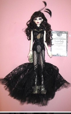 Tonner 25th Anniversary Evangeline Ghastly Black Diamond Resin LE125 PZ