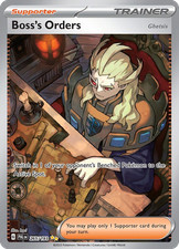 Boss's Orders (Ghetsis) 265/193 Paldea Evolved Pokemon Holo NM on eBay