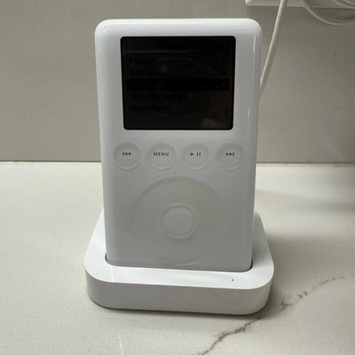 Apple iPod Classic 3/4th Generation White New battery Gift | eBay