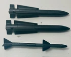 GI Joe 1983 Skystriker Missiles Vintage Hasbro Vehicle Part ARAH