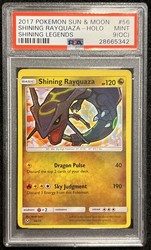 Shining Rayquaza 56/73 Shining Legends Holo Rare