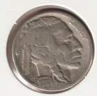 1935 US Indian Head Buffalo Nickel FULL DATE Rare 91 Year Old Collection Coin
