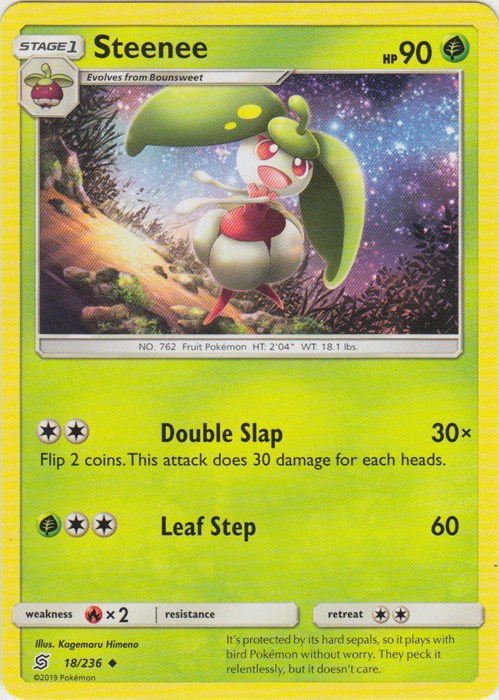 Steenee - 18/236 - Uncommon - Near Mint