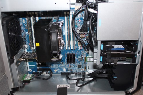 HP Z4 Tower Xeon W-2123 3.60Ghz 64Gb Ram 1TB M.2 6TB HDD Quadro P1000 11Pro - Afbeelding 3 van 4