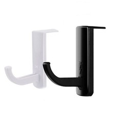 Headphone Hanger Monitor Stand Holder Headset Stick-on Hook for Home Office