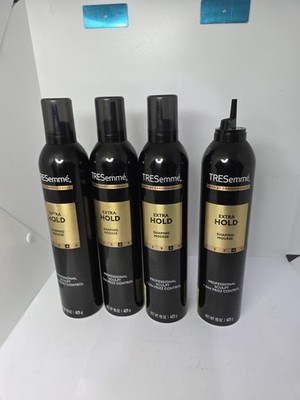 TRESemme Extra Hold Shaping Mousse 15oz New 24H Frizz Control.(4 Pack) D