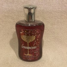 Bath  Body Works Strawberry Sparkler 10 oz. Shower Gel NEW