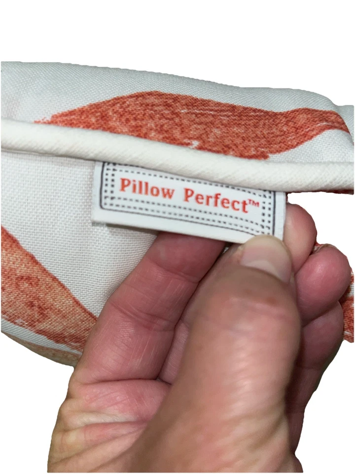 Almofada de deck Pillow Perfect Made In USA Accent Throw Red Fish 12” X 18” - Imagem 3 de 4