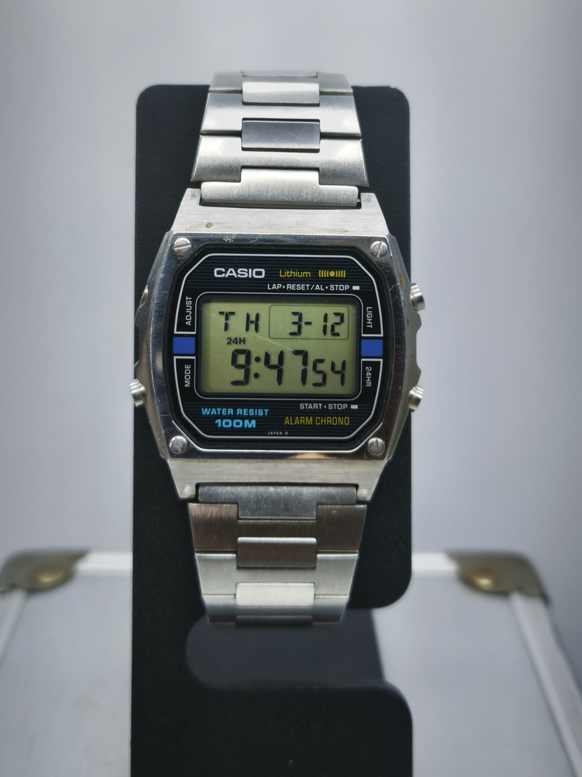 Vintage Casio W-760 ALARM CHRONO 548 Modul (1980s) All Parts Original !! RARE !!