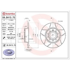 2x Bremsscheibe hinten für VW T-ROC A11 AC7 Touran 1T1 1T3 5T1 | 26240431