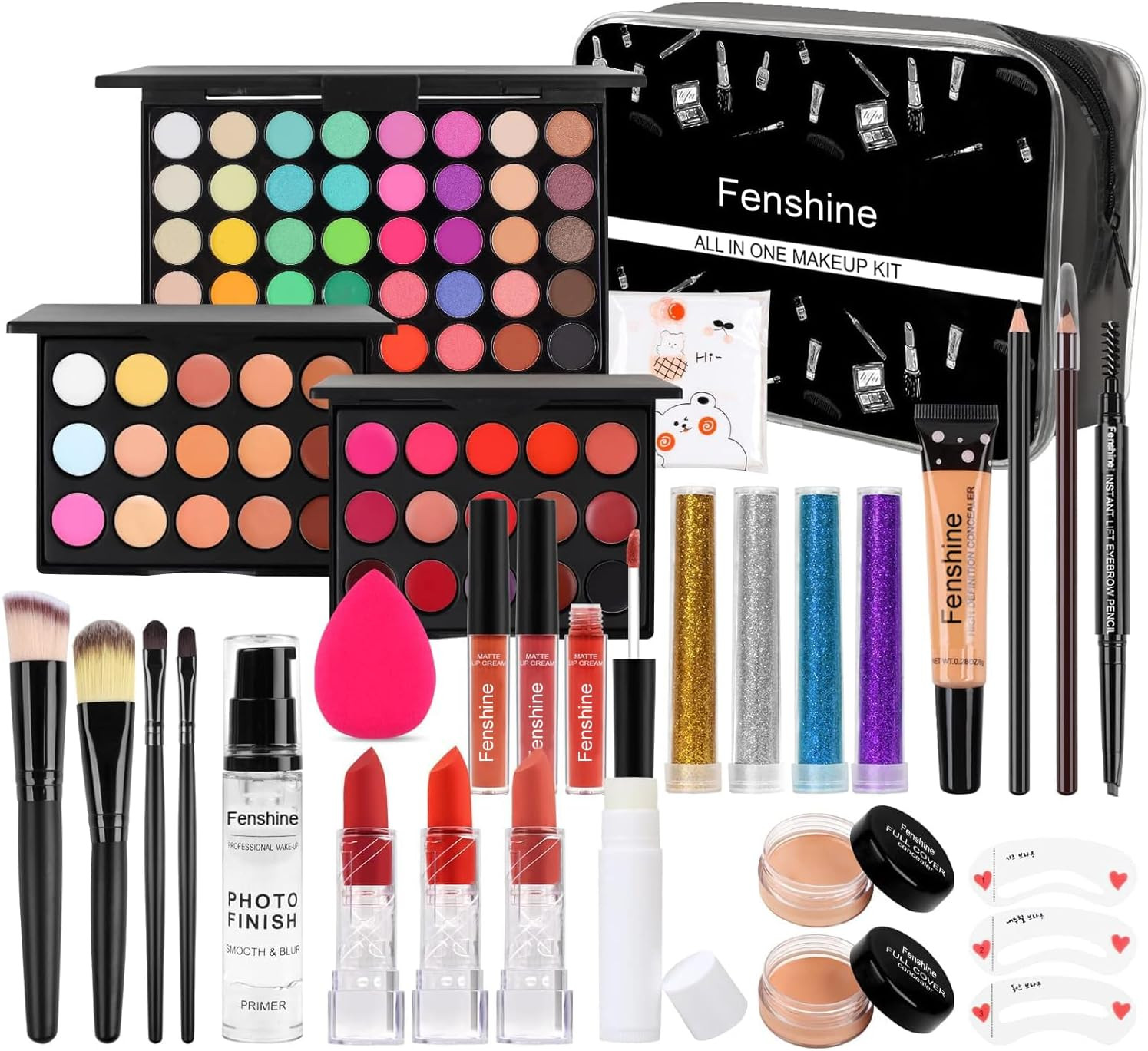 Kit Trucco Completo per Ragazze: Set Regalo Sicuro e Creativo All-in-One