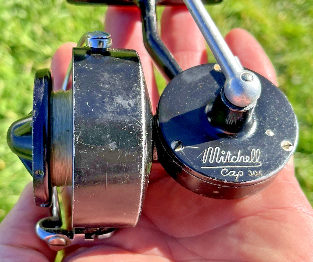 Vintage Mitchell Cap 304 Fishing Reel Made In France
