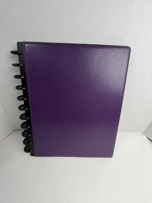 TUL Custom Note-Taking System Discbound Notebook, Letter Size, Leather Cover