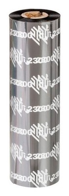 Zebra 02300GS08407 Thermoband - 84 mm x 74 m Wachs, schwarz, 12er Pack