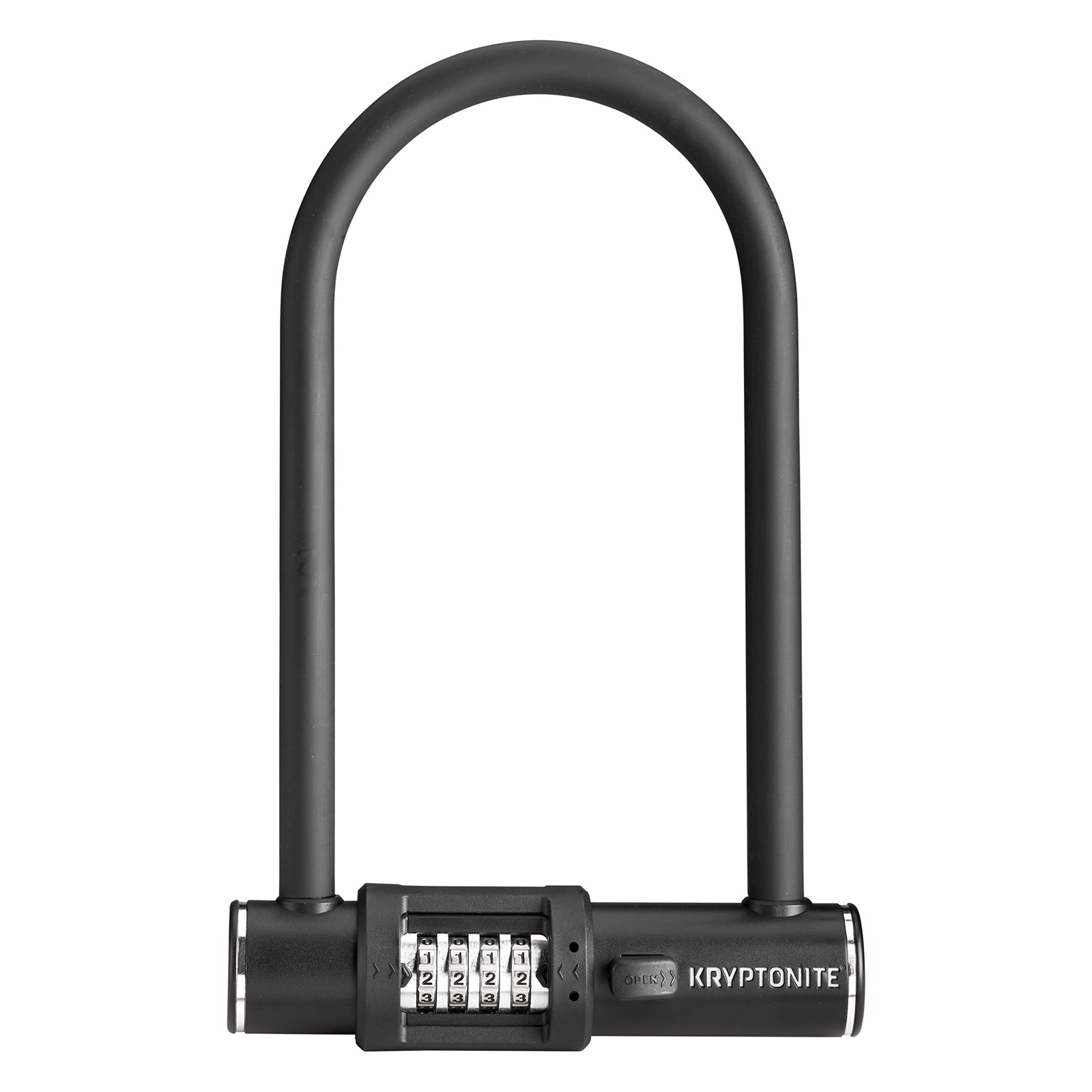 Kryptonite Combo Bike U-Lock Standard, Anti-Theft Security Bicycle Lock, 12mm...