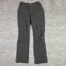 K HL Pants Youth Large 14-16 Gray Cargo Tufflex Hiking Outdoor Stretch Nylon