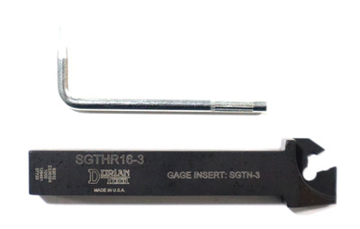 DORIAN TOOL, SGTHR 16-3, SLOT-GRIP TOOLHOLDER    RH     63012