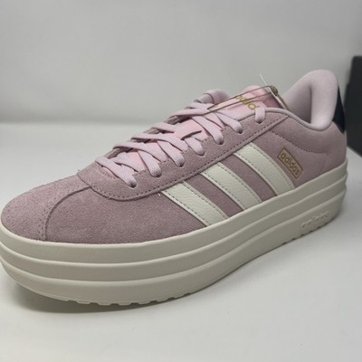 Adidas VL Court Bold Women s Sneakers JQ5631 Clear Pink Platform Shoes Size 7.5