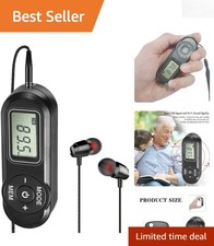 Mini Portable FM Radio with Digital Tuning  LCD Display - Perfect for Jogging